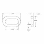 2" Plastic Chain Length Specification