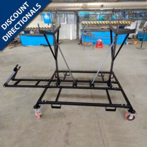 Steel Barrier Pull Cart