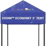 Zoom 5 Ft Pop Up Tent Graphic