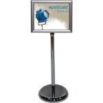 advocate sign stand