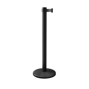 QueueMaster 550 Economy Stanchion in Black